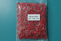Needle-type insulated terminal E0508 0 5 square pin-shaped cold press terminal
