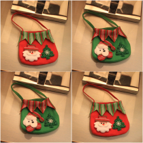 Christmas gift bag Christmas Eve Apple tote bag Old Man gift bag children candy socks Christmas decorations