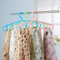 Creative colorful multifunctional herringbone ring hanger drying rack scarf silk scarf tie hanger clothes rack
