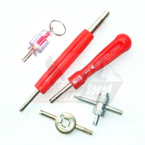 Bicycle tire valve core switch valve key valve - mouth wrench motorcycle repair tool