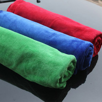 Thick 30*70 car towel car wash fiber car wipe car brush car tool Absorbent rag car cleaning supplies