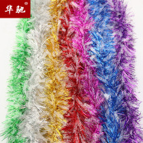 Huachi Christmas decorations hair strips flowers Christmas tree decoration classroom kindergarten layout multi-color optional