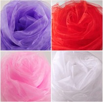 Wedding wedding supplies gauze wedding scene decoration Sarman Pearl yarn wedding house decoration stair handrail yarn