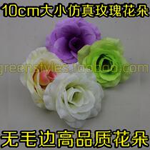 Simulation rose flower fake flower flower head silk flower shooting wedding props Flower Ball arch accessories diy material wholesale
