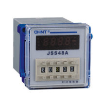 Chint time relay JSS48A (DH48S)AC220V AC DC24V-48V without base