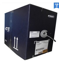 AMP network cable Anpu network line Super five standard network cable 0 5 pure copper 300m project dedicated network cable