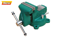 Shida Tool Heavy Square Steel Bench Vise SATA 70845 clamping force 4000 kg mini small bench pliers