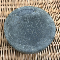 Old stone carving Old bluestone Bluestone inkstone Garden inkstone (has been transferred)