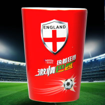 Nescafe Cup Classic Red Cup 2014 Commemorative Edition Passion Brazil World Cup Collectors Set Cup England