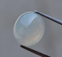 Natural a cargo jadeite Old Pit Ice seed fluorescent white ice Jade permeable water value two