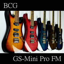 Japanese BacchusBCG Bacchus GStudio Professional FM Mini Travel Children Electric Guitar Multicolor