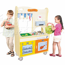 Variable function cabinet-kitchen early childhood education Park childrens role played doll home stove kitchen cabinet