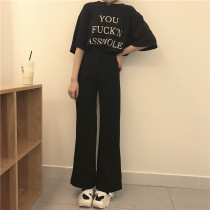 Horn Pants Woman High Waist Pituitary Pants Spring Fall Pants Loose Display Slim Black Casual Western Dress Pants Microlasera Pants