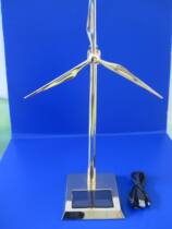 Wind turbine Metal multi-function windmill model USB battery (with gear motor)
