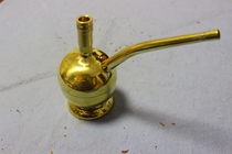 Brass dual hookah hookah hookah pot hookah hookah filter copper pipe special offer