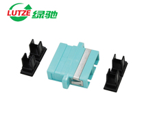 LUTZEl green Chi SC 10 gigabit multimode fiber flange adapter coupling connector telecom class