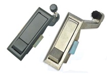 (Shenjiu Hardware) High-quality nickel-plated black spray electric box lock electric cabinet lock MS708-1 skip lock