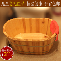 Special price Children bathing wood basin Baby Wooden Tub Baby Bath tub Wooden Bath Kid Bath Tub Insulation
