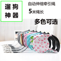 Pet dog automatic telescopic dog chain dog leash Teddy dog chain dog rope pet supplies small dog leash