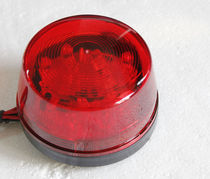 Sai Li SL-79 super bright strobe light warning light led flash round flash light 12v Red