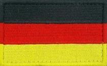 German flag arm badge (no side) arm Chapter cloth applie with embroidered label