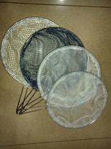 Round Fishing Nets Handcopied Nets Fish Bailing Nets Stainless Steel Round Hand Scribe Nets