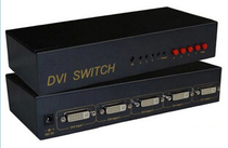 DVI switcher DVI switcher 4 in 1 out DVI4 in 1 out of 4-port DVI switcher button remote control