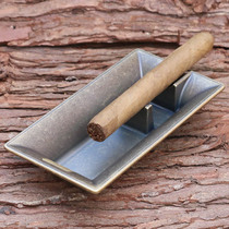Monsoon Cigar Ashtray With Bay Creative Retro Metal Large Ashtrays Pendulum with Personality Portable Boyfriend