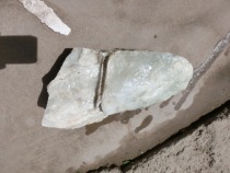 1508200 jade raw material naked stone natural raw stone Qinghai Kunlun Jade Mountain material white jade ornaments 7 45kg