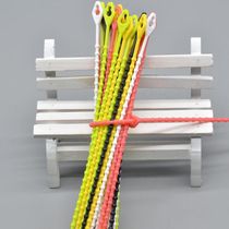 30 candy-colored plastic strapping cord closures strap strapping rope tear strip durable food fresh corset bag