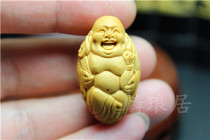 Olive nuclear carving Maitreya Ruyi's smile often opens with joy handmade nuclear carving single pendant Vajra Bodhi accessories