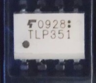 SMD optocoupler TLP351 optocoupler chip SMD-8 feet original disassembly