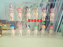 Sonny Angel box Transparent set of 12 Molly Angel doll home display box