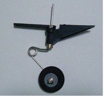 Aircraft model fixed wing remote control aircraft accessories landing gear Su 27 rear wheel assembly can be used for front wheel steering