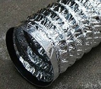 Bath overpower exhaust fan special aluminum foil wind pipe high temperature telescopic row vent pipe diameter 100mm