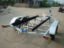 Yacht GRP Boat Trailers Road Subboat Trailer Submachine Boat Trailer FRPYS550R Yantai Yongsheng