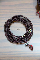 Haixin Buddha Buddha beads bracelet Buddha beads bracelet string to ward off evil red sandalwood Buddha beads Rosary beads to keep peace