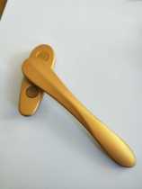 Sword-shaped handle aluminium alloy flat open window window yarn one-piece diamond mesh window screen square steel square shaft handle sword-shaped handle