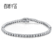 A thousand gold white 18k wedding diamond bracelet jewelry bare diamond custom diamond bracelet
