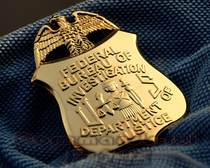 Collectibles Bronze US Federal Power Division Badge Metal Badge