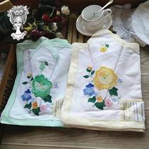 November New products * Foreign trade exports European and American pure cotton handmade two package cushion napkin with light green light yellow