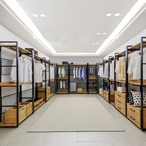 American retro wrought iron bookshelf rack hanger with drawer storage shelf simple creative multi-layer storage rack