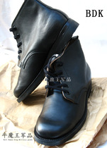 3514 Haijun Navy sailor leather shoes leather boots single hook shoes Jun boots tactical boots combat boots No. 1 base