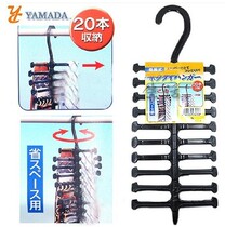 Japan tie containing rack belt shelf Japanese style rotatable hanging rack plastic scarves rack belt rack