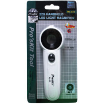 Original Taiwan Bao Gong MA-020 high grade 22X times handheld magnifying glass with LED light magnifying glass