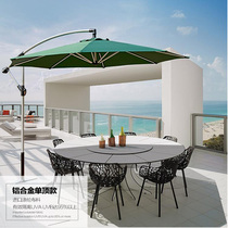 Outdoor Beach Umbrella Patio Balcony Bananas Umbrella Sale section Security kiosk Sun umbrella Outdoor Coffee Milk Tea Sunshade