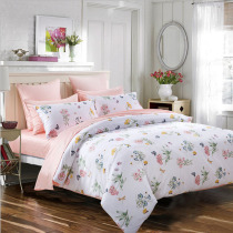 Foreign trade cotton quilt cover single piece cotton single double quilt cover children gongsatin thick quilt cover bedding kit home textile