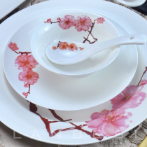 Hotel Tableware Swing Table Ceramic Hotel Guesthouse Restaurant Home Supplies Suit Western Buffalo Steak Tray