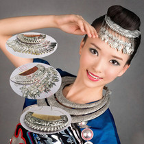 Minority silver ornaments Miao headwear Miao silver combs