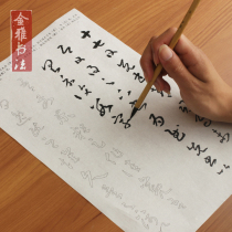 09 Wang Xizhis seventeen post Grass Book Complete version of beginners Imitation Starter Calligraphy and Sketch Red Xuan Paper